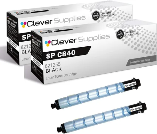 Vista 88 de CS - Cartucho de tóner compatible para Ricoh C220 406046 Color negro láser Aficio SP C220 Aficio SP C220A Aficio SP C220DN Aficio SP C220N Aficio SP