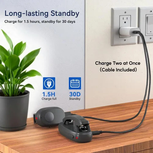 Vista 21 de Girador de páginas remoto Kindle, clic automático de página con clip para Kindle y tabletas, control de página de avance con un botón, control