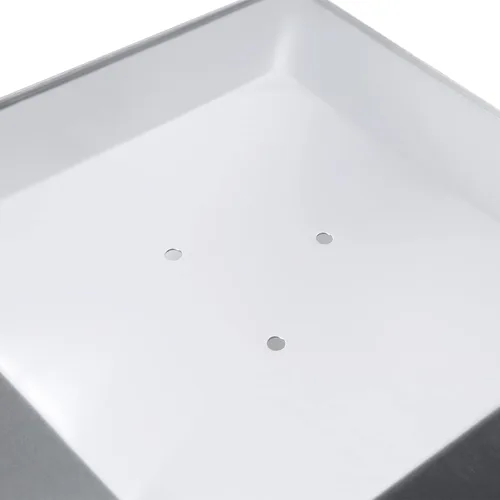 Vista 7 de Escudo de calor para calentador de patio, reflector de calor cuadrado de aluminio, piezas superiores de repuesto para calentadores de tubo de vidrio