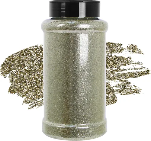 Vista 13 de Purpurina negra ultrafina, 16 onzas (1 libra), purpurina fina para manualidades de resina, uñas, vasos, slime, cosméticos y decoración de festivales