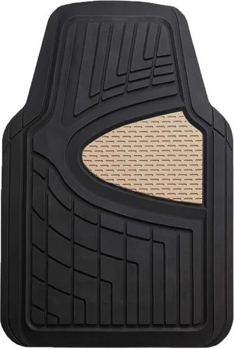 Vista 8 de FH Group F11511 - Alfombrillas de goma para suelo, de primera calidad, de canal alto (3 piezas), ajuste universal con ambientador gratuito, Negro