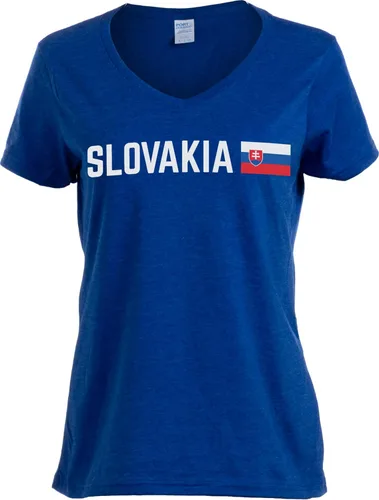 Vista 101 de Nations of the World - Camiseta con cuello en V para mujer