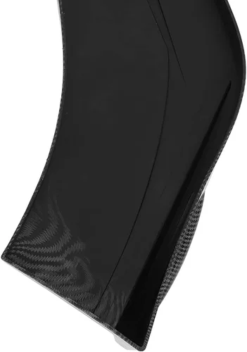 Vista 6 de SCITOO Alerón Divisor de Labio Delantero Chin Compatible con Labio de Parachoques Delantero Universal Kit de Carrocería Difusor Exterior Negro Mate