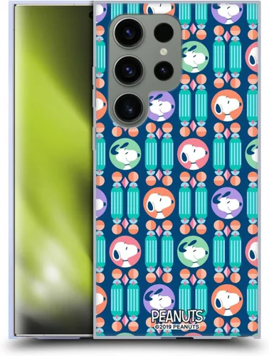 Vista 321 de Head Case Designs Snoopy Deco Dreams - Funda de gel con licencia oficial de Peanuts Blue Pattern [protección de grado militar] compatible con Google