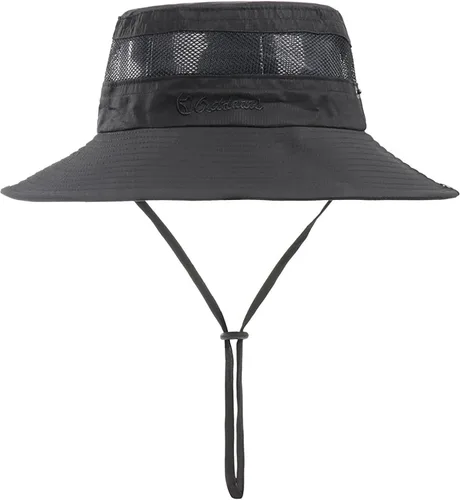 Vista 12 de Wide Sun Hat with UPF 50+ Breathable Protection for Beach Gardening Travel Women Men Beige