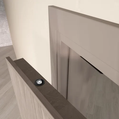 Vista 3 de Pestillo de bola de puerta, accesorios para puertas interiores, 13/16 pulgadas x 1 pulgada, tensión de puerta ajustable