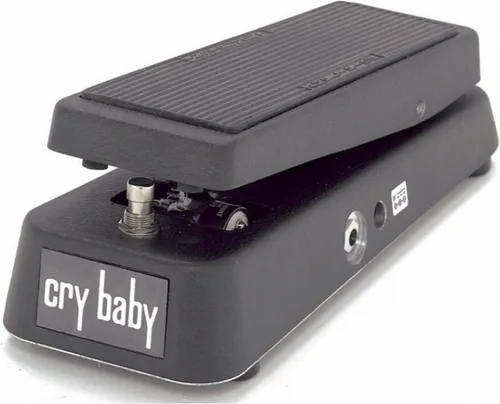 Vista 3 de Paquete de pedal de «wah» clásico Dunlop Crybaby GCB-95 con 2 cables de conexión y 6 púa Dunlop surtidas