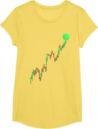 Vista 83 de Cute Stock Trading Design for Men Women Stock Market Trader T-Shirt Asphalt Grey