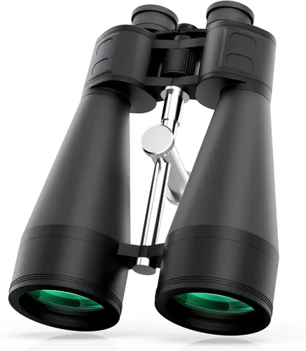 Vista 9 de Aurosports Binoculares de astronomía de 20 x 70 para adultos, lente objetivo grande de alta potencia de 2.756 in con rendimiento mejorado de poca