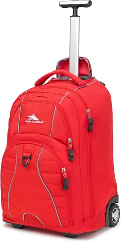 Vista 6 de High Sierra Freewheel Mochila para portátil con ruedas, negro, 20.5 x 13.5 x 8 pulgadas