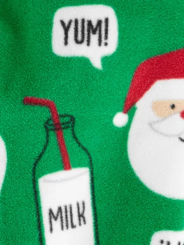 Vista 2 de Simple Joys by Carter's Unisex bebé En 2pk Fleece Snp Santa Trees