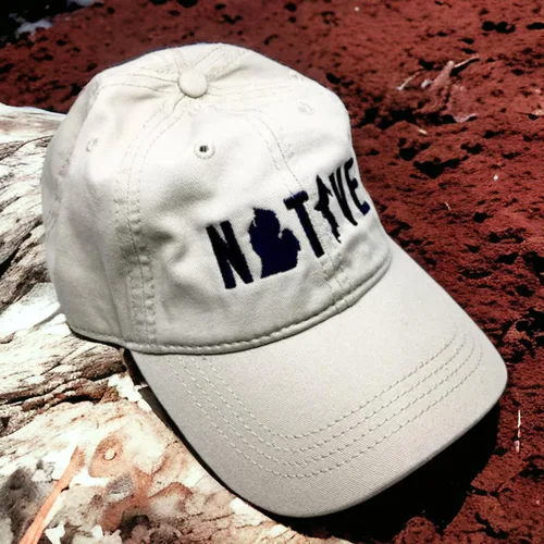 Vista 4 de Michigan Native - Gorra de béisbol de seis paneles sin estructurar para hombre, gorra de ajuste de gancho y bucle, talla única (piedra), Piedra