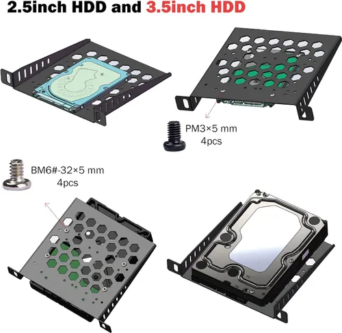 Vista 9 de GeeekPi DeskPi RackMate TT Mini gabinete de servidor para mini PC, red, servidores, audio y equipo de video
