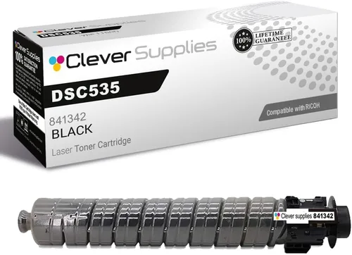 Vista 124 de CS - Cartucho de tóner compatible para Ricoh C220 406046 Color negro láser Aficio SP C220 Aficio SP C220A Aficio SP C220DN Aficio SP C220N Aficio SP