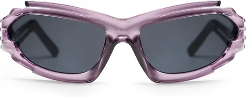 Vista 3 de VANLINKER Gafas de sol envolventes ovaladas frescas para mujer y hombre, deportes de moda, irregulares, negras, gafas oscuras rápidas VL9739