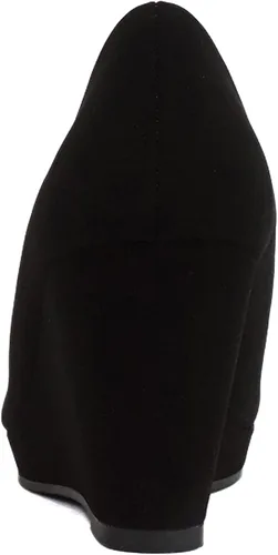 Vista 2 de Mark Mary Jane - Zapatos cómodos de tacón de cuña para mujer, con correa de oficina, con correa