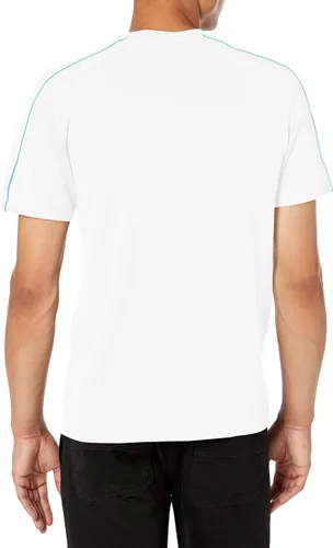 Vista 2 de Lacoste Camiseta de cuello redondo con logotipo para hombre