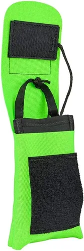 Vista 6 de Arborist Medical Kit - Versión básica - Bolsa verde neón verde neón con torniquete, vendaje, tijeras, guantes