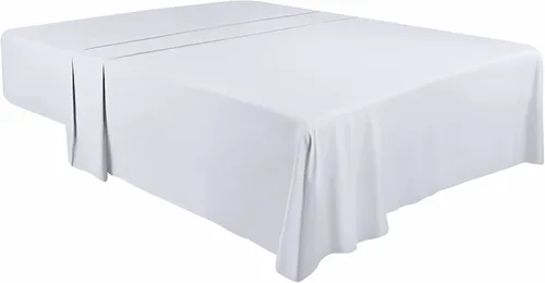 Vista 60 de Utopia Bedding Sábana encimera – 1 paquete (individual, beige) – Tela de microfibra suave cepillada – Sábana superior resistente al encogimiento y a