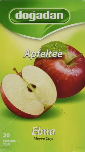 Vista 2 de dogadan Té de frutas de manzana 20 bolsas de té