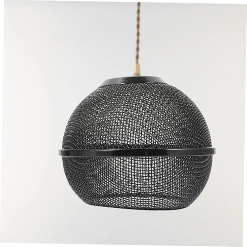 Vista 4 de DOITOOL Sombras de lámpara de apertura, cubiertas de luz de ventilador de techo, cubierta de lámpara de globo, linterna de metal, pantalla de globo