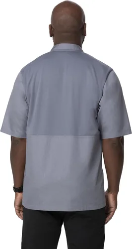 Vista 2 de Chef Works Abrigo de chef Montreal Cool Vent para hombre