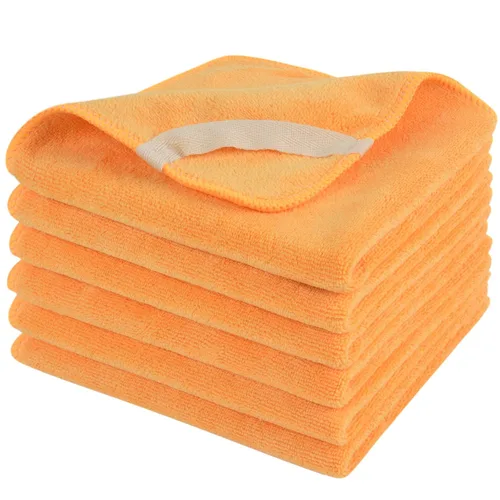Vista 59 de SINLAND Paños faciales de microfibra de secado rápido toallita de lavado de 8 x 8 pulgadas paño de lavado facial absorbente suave paños removedores