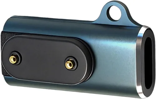 Vista 6 de Adaptadores de carga de múltiples dispositivos para varias bandas inteligentes Relojes herramienta Menos instalación compacto viaje Desig Plateado