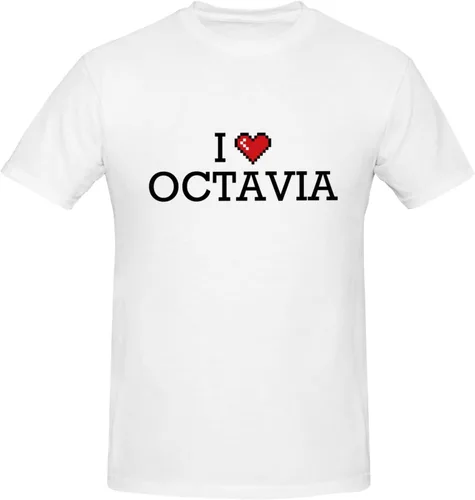 Vista 5 de Funny T Shirt I Love Octavia T Shirt Mens T Shirt Men Funny Tshirts (Color Colour, Size Large)