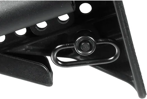 Vista 3 de UTG Standard Duty Pulsador QD Sling Swivel, 1.25" Loop Negro