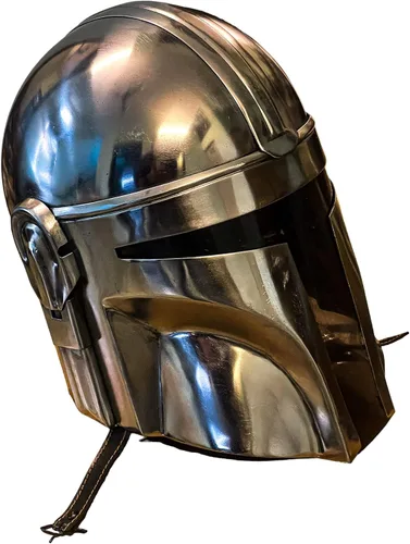 Vista 2 de Adamcrafts Casco mandaloriano de Star Wars casco de película para juegos de rol y artículos de regalo de Navidad