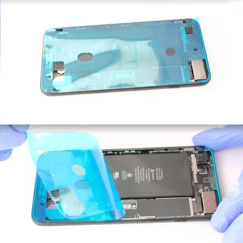 Vista 6 de Adhesivo impermeable para pantalla para iPhone 11 Pro, paquete de 2