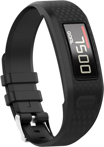 Vista 6 de QGHXO Correa para Garmin Vivofit 1 / Vivofit2, correa de repuesto de silicona suave para Garmin Vivofit 1 / Vivofit 2 Activity Tracker, pequeña 10