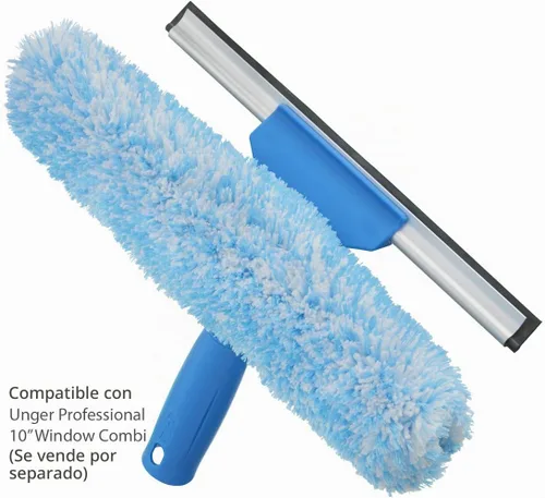 Vista 2 de Unger Herramienta de limpieza de ventanas Combi profesional manga de repuesto, 10