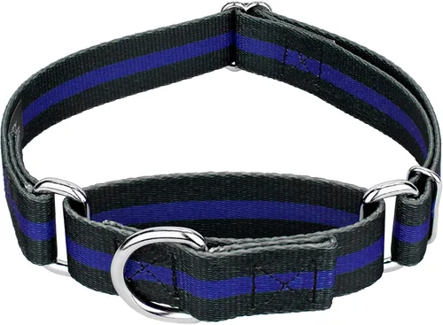 Vista 15 de Country Brook Petz - Collar de perro Martingala de camuflaje azul con diseño de camuflaje y diseños resistentes (1/2 pulgada, 2XS)