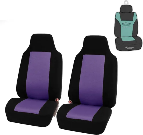 Vista 20 de Juego completo de fundas para asientos clásicas FH-FB102114. Dispensador de pañuelos para viajes en auto, apto para la mayoría de coches, camiones