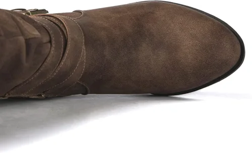 Vista 6 de GLOBALWIN Botas vaqueras hasta la rodilla para mujer