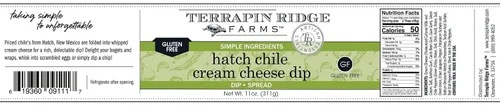 Vista 2 de Terrapin Ridge Farms Hatch Chile - Dip de queso crema – tarro de 11 onzas