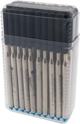 Vista 13 de Monteverde USA Soft - Recambios de bolígrafo para adaptarse a bolígrafos Lamy, tinta negra, punta media, escritura suave y confiable, paquete de 2