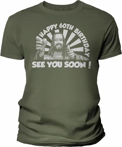 Vista 14 de Happy 60th Birthday See You Soon Funny Gag Gift 60th Birthday Shirt for Men marino
