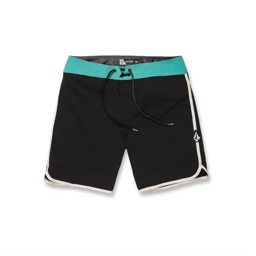 Vista 2 de Volcom Pantalón corto para hombre con diseño de lunares, 18.0 in