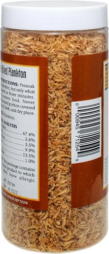 Vista 3 de San Francisco Bay Brand Alimento de plancton liofilizado para peces – Potenciador de color natural para todos los peces de agua dulce y salada