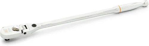 Vista 2 de GEARWRENCH - Llave de trinquete de 1/2 pulgadas Drive 120XP con cabezal flexible de bloqueo y empuñadura completamente pulida - 81374
