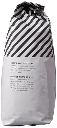 Vista 5 de Amazon Fresh, Just Bright - Café en grano entero tostado ligero, 32 onzas