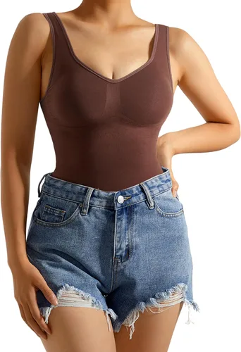 Vista 2 de SUUKSESS Body moldeador de tanga sin costuras para mujer