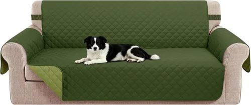 Vista 51 de Fundas para Silla Reclinable Reversibles Funda de Sofá para Mascotas Protector de Muebles Lazy Boy (Silla 23'', Beige/Beige)