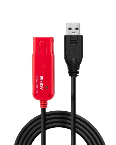 Vista 7 de LINDY Cable de extensión activo USB 2.0 de 26.2 ft Pro (42780)