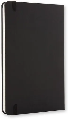 Vista 10 de Moleskine QP060 - Cuaderno clásico, tapa dura, regla horizontal, tamaño grande (ancho x alto x alto): 5.1 x 8.3 in, negro