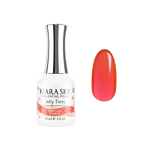 Vista 13 de KIARA SKY Esmalte de gel Soak Off Jelly Tints de 0.5 fl oz, Glampire