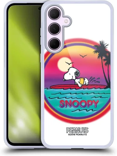 Vista 32 de Head Case Designs Officially Licensed Peanuts Beach Surf Snoopy Boardwalk Airbrush Gel Case [Military Grade Protection] Compatible with Google Pixel